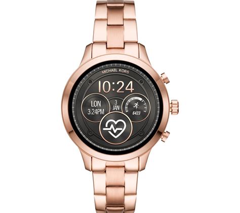 michael kors access runway smart watch|rose gold mk smart watch.